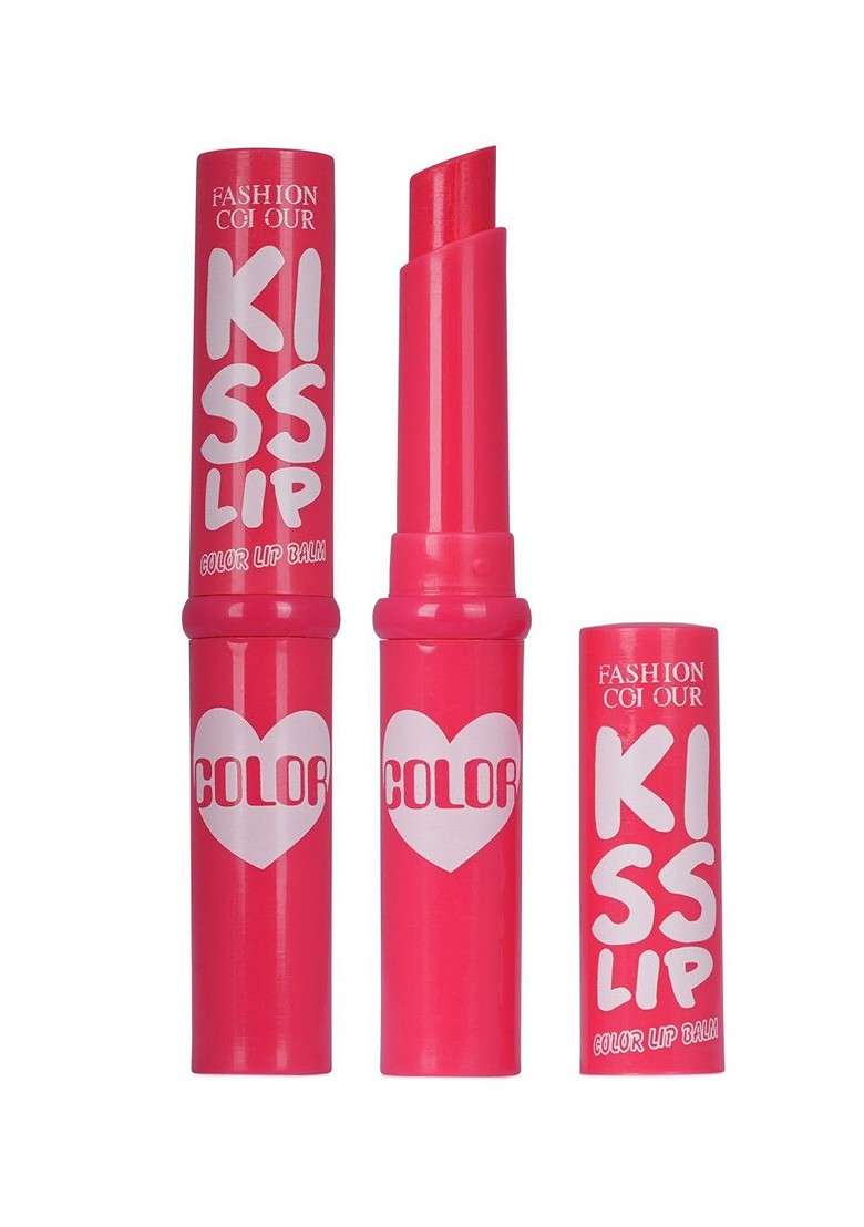 Fashion Colour 2Pcs Kiss Lip Color Hydrating Balm 2G Each Pink Alert 07 - Indya