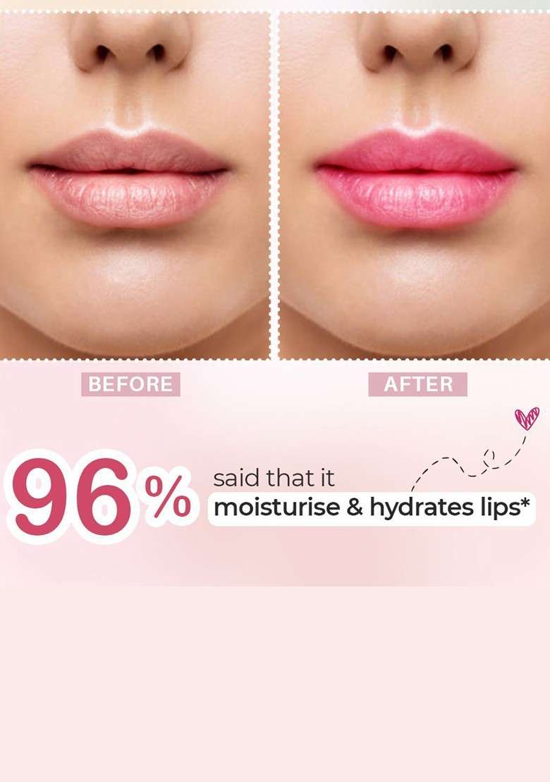 Fashion Colour 2Pcs Kiss Lip Color Hydrating Balm 2G Each Pink Alert 07 - Indya