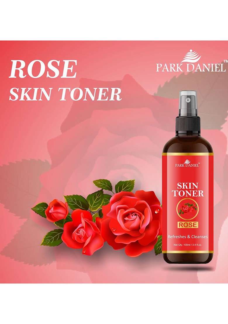Park Daniel Premium Rose Skin Toner 100 Ml - Indya