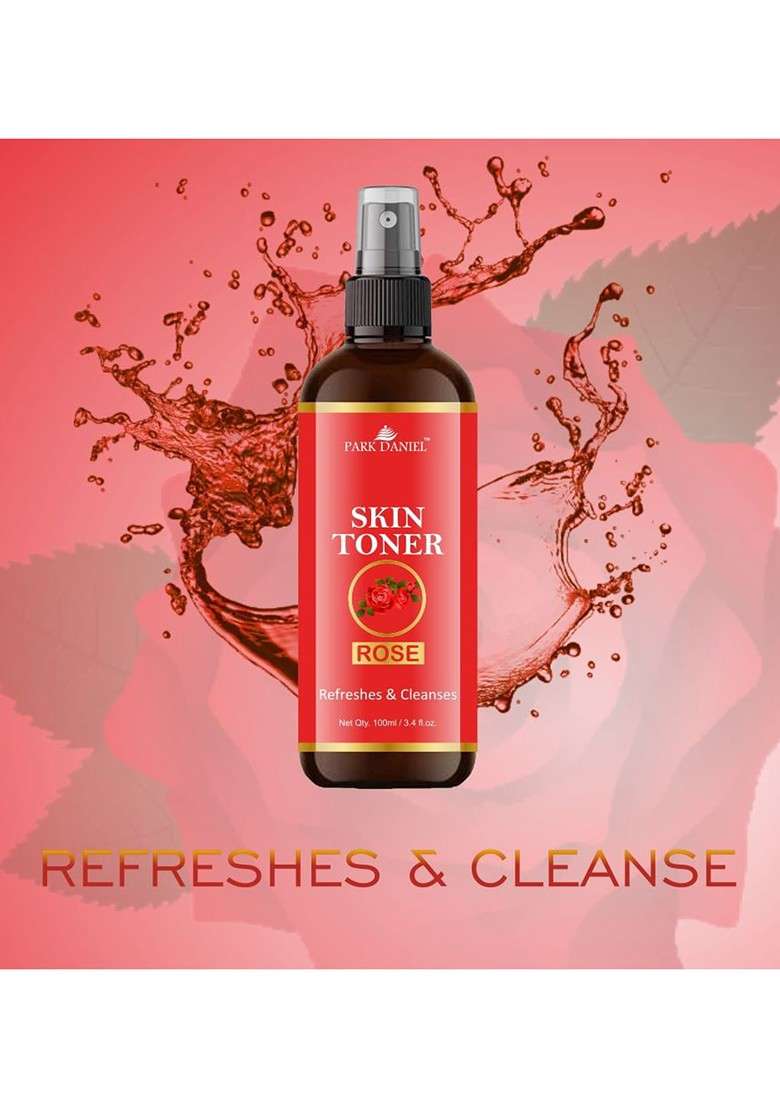 Park Daniel Set Of 2 Premium Rose Toner 200 Ml - Indya