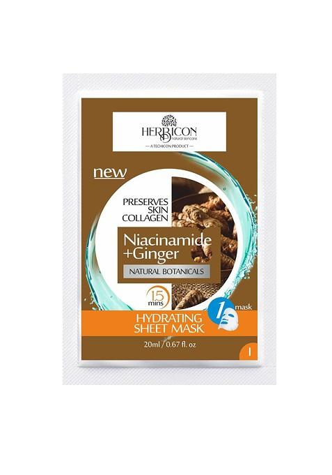 Herbicon Niacinamide Face Sheet Mask 20Ml