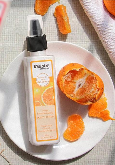 Bodyherbals Dry Skin Body Lotion With Orange Almond 200 Ml