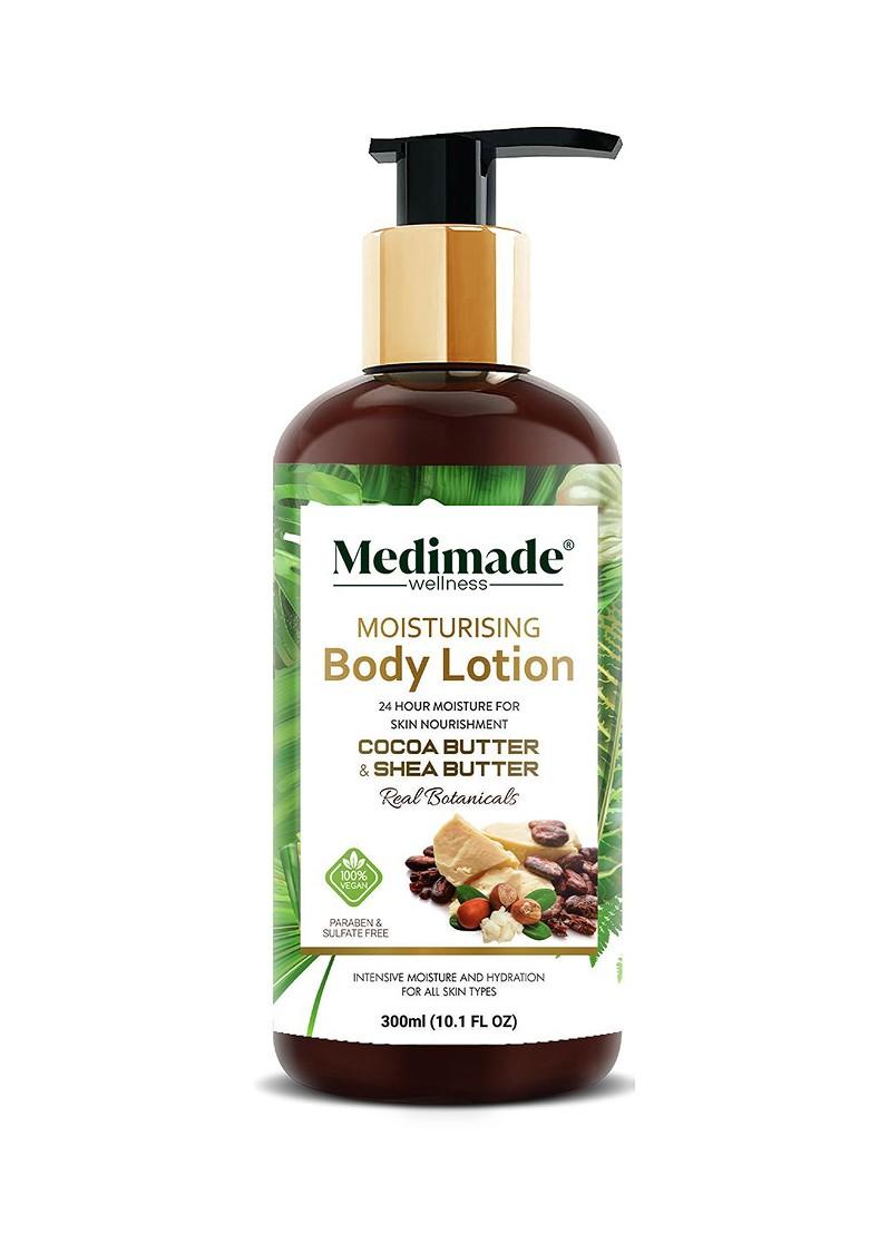 Medimade Cocoa Butter Shea Moisturizing Body Lotion 300 Ml