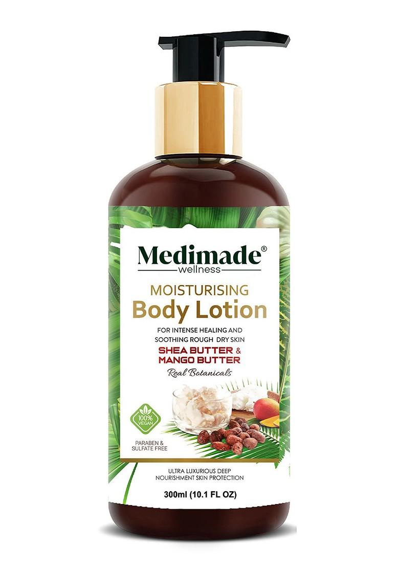 Medimade Shea Butter And Mango Moisturising Body Lotion 300 Ml