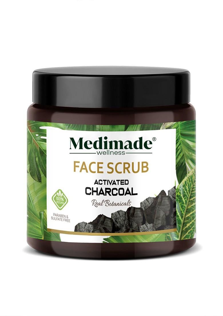 Medimade Activated Charcoal Face Scrub 100 G