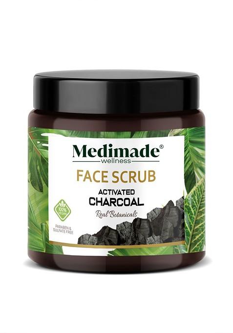 Medimade Activated Charcoal Face Scrub 100 G