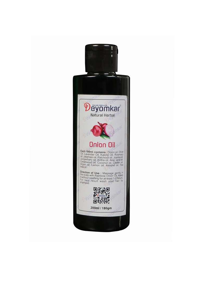 Deyomkar Herbal Onion Oil With Rose Soap And Charcoal Combo - Indya