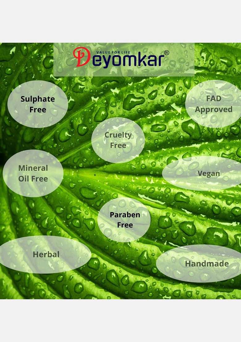 Deyomkar Herbal Onion Oil With Rose Soap And Charcoal Combo - Indya