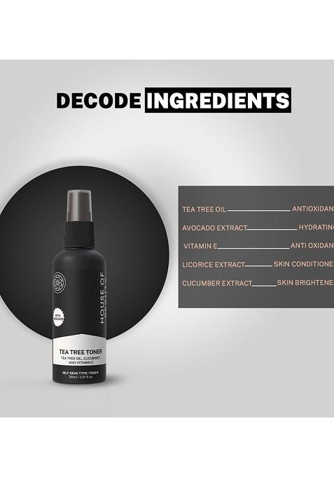 House Of Beauty Tea Tree Oil Avocado Vitmain E Toner