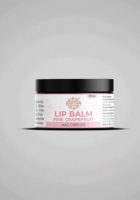 Pratha Natural Lip Balm Pink Grapefruit