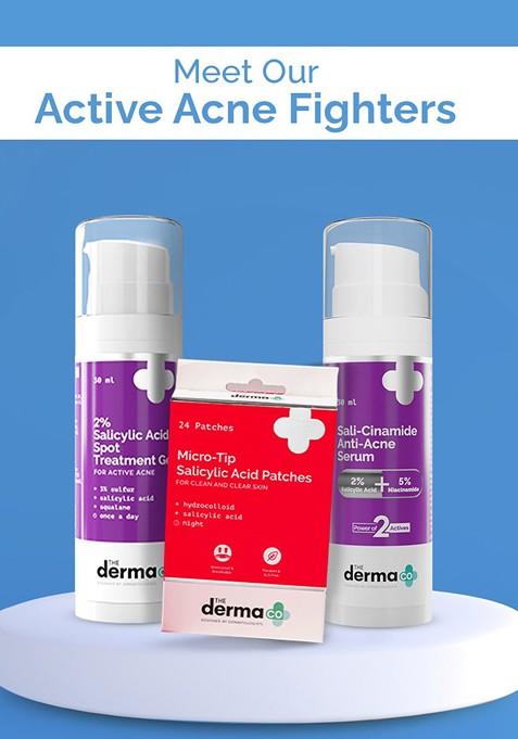 The Derma Co Sali Cinamide Anti Acne Face Wash With Salicylic Acid Niacinamide 80 Ml