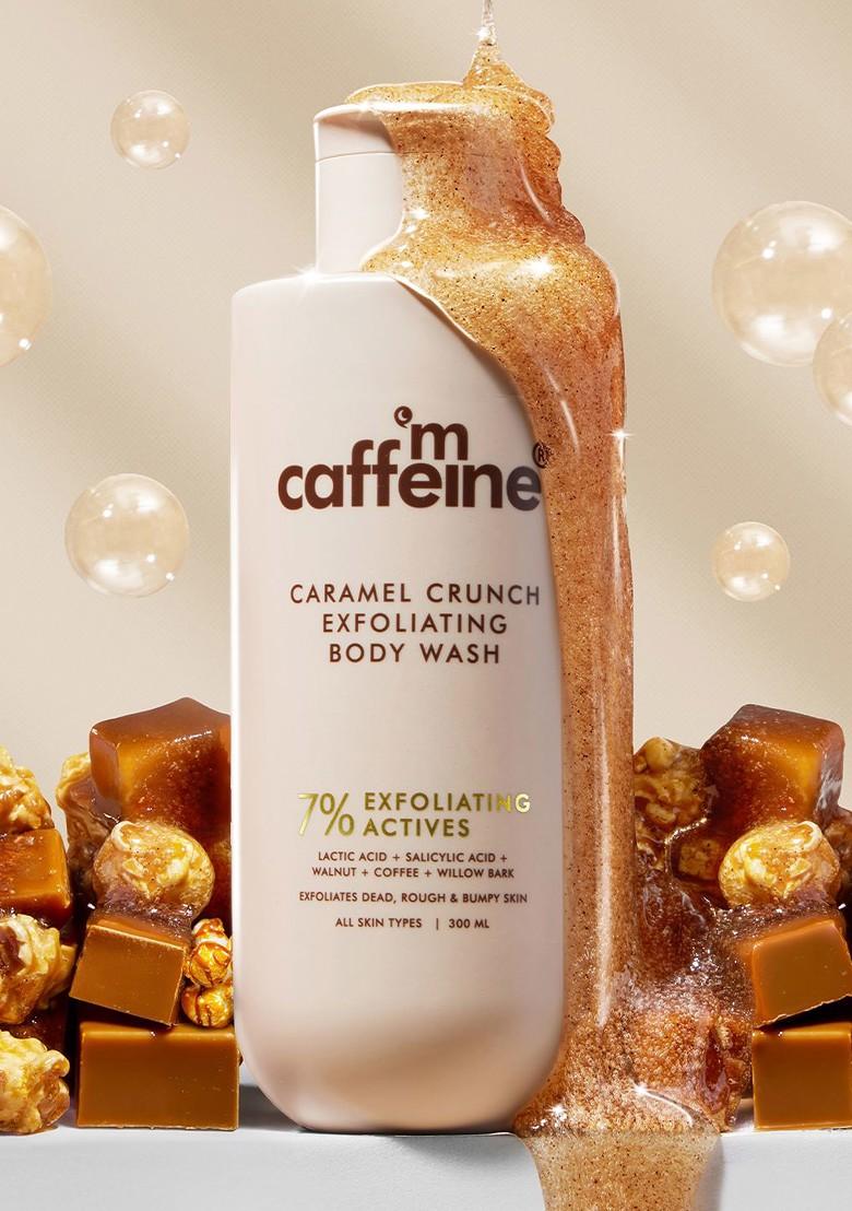 Mcaffeine 7 Exfoliating Body Wash With 1 Salicylic 2 Lactic Acid For Acne 300Ml