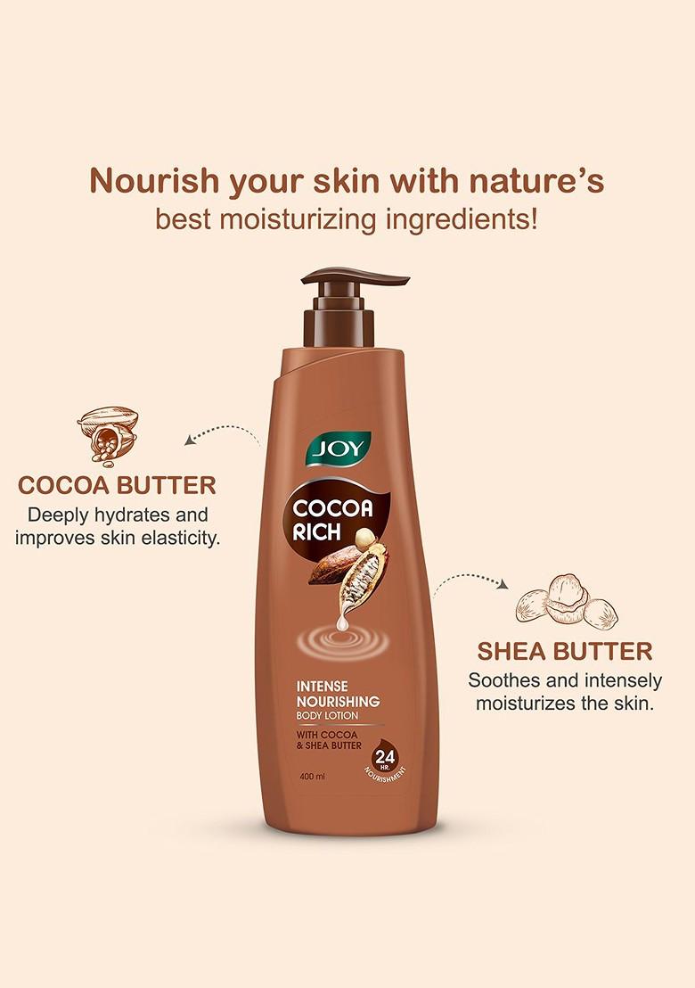 Joy Cocoa Rich Summer Body Lotion With Butter For Very Dry Skin 600Ml