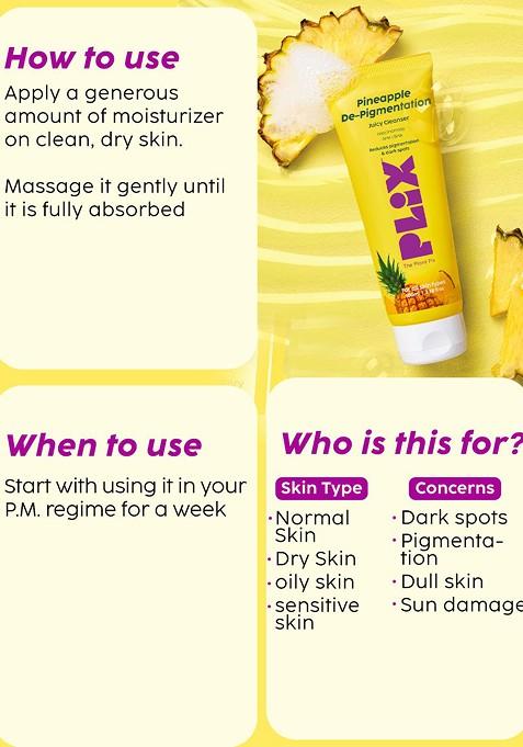 Plix The Plant Fix Pineapple De Pigmentation Facewash 100 Ml