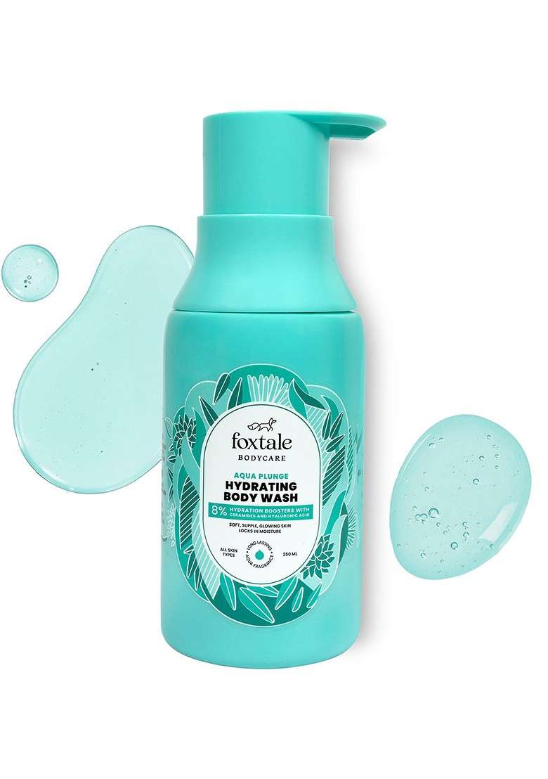 Foxtale Hydrating Body Wash With Hyaluronic Acid Ceramides 250 Ml - Indya
