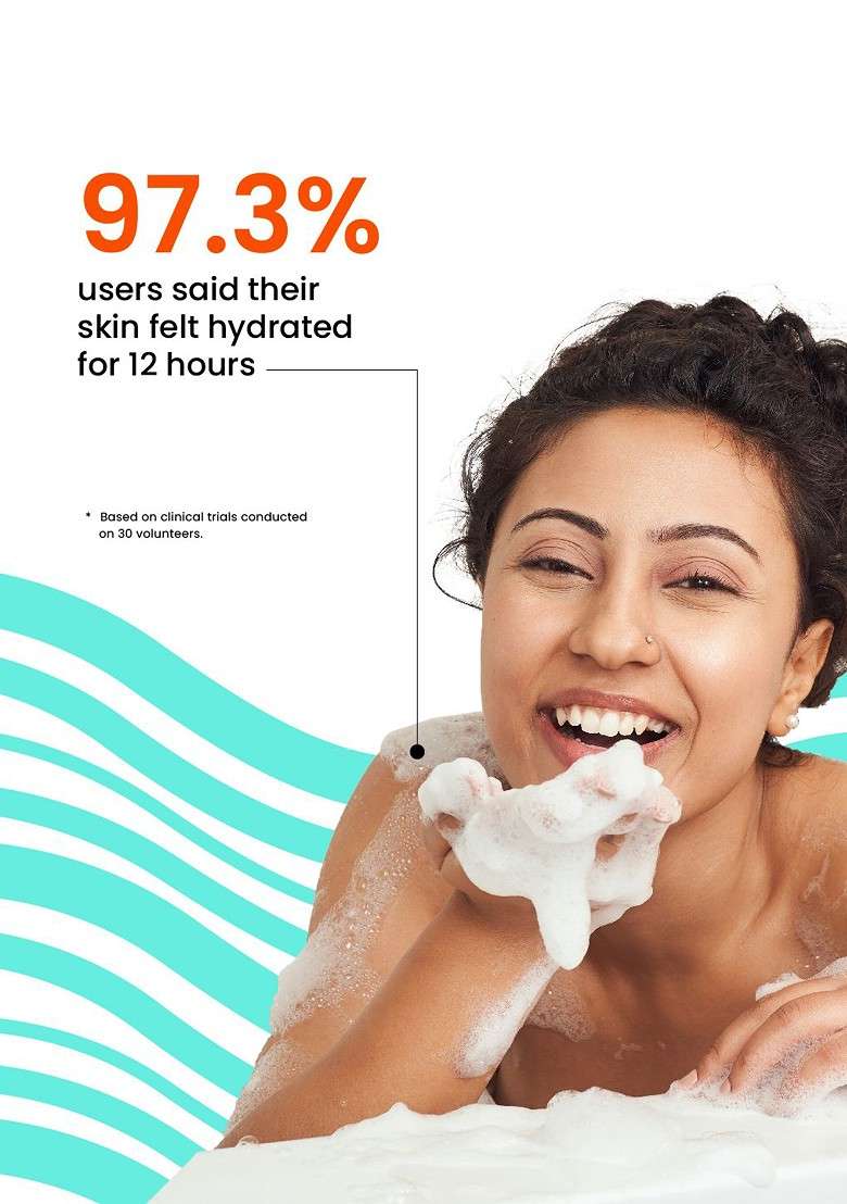 Foxtale Hydrating Body Wash With Hyaluronic Acid Ceramides 250 Ml - Indya