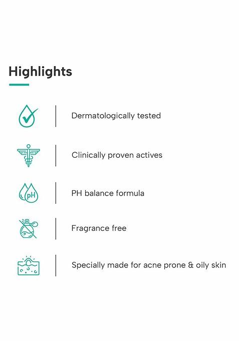 Dermatouch Salicylic Acid 2 Face Wash With Vitamin E Zinc Pca 100 Ml