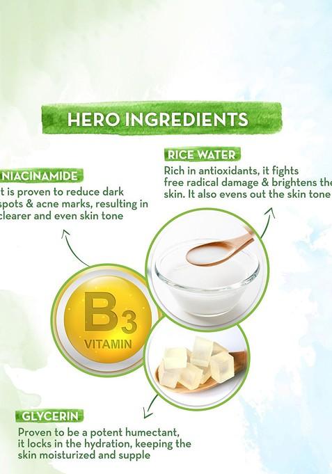 Mamaearth Rice Face Wash With Water Niacinamide For Glass Skin 150 Ml