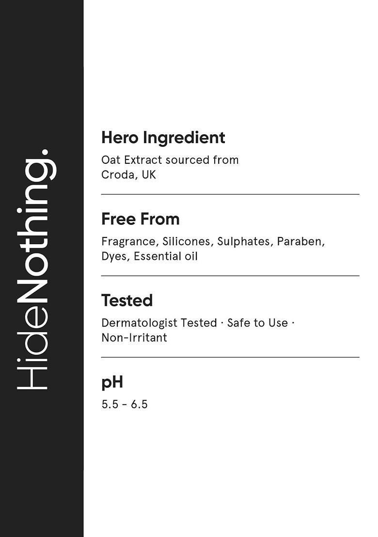 Minimalist 6 Oat Extract Gentle Cleanser With Hyaluronic Acid For Sensitive Skin 120 Ml