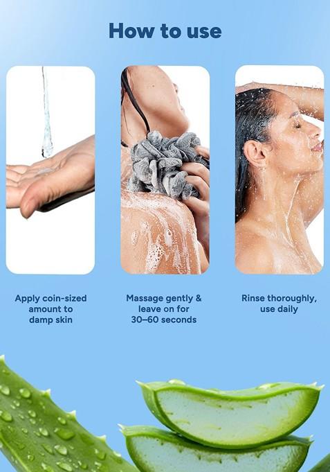 Arata 1 Salicylic Acid Body Wash Smoothes Skin Exfoliates Reduce Acne 300Ml