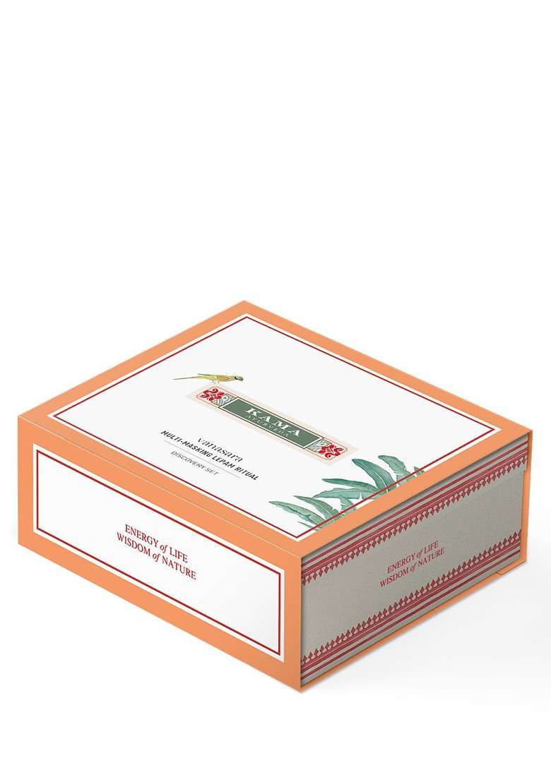 Kama Ayurveda Vanasara Multi Masking Lepam Ritual Discovery Set - Indya