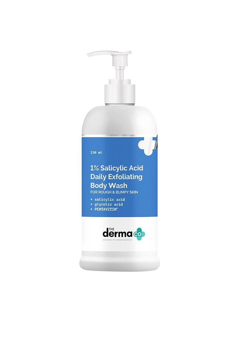The Derma Co 1 Salicylic Acid Daily Exfoliating Body Wash For Rough Bumpy Skin 250Ml