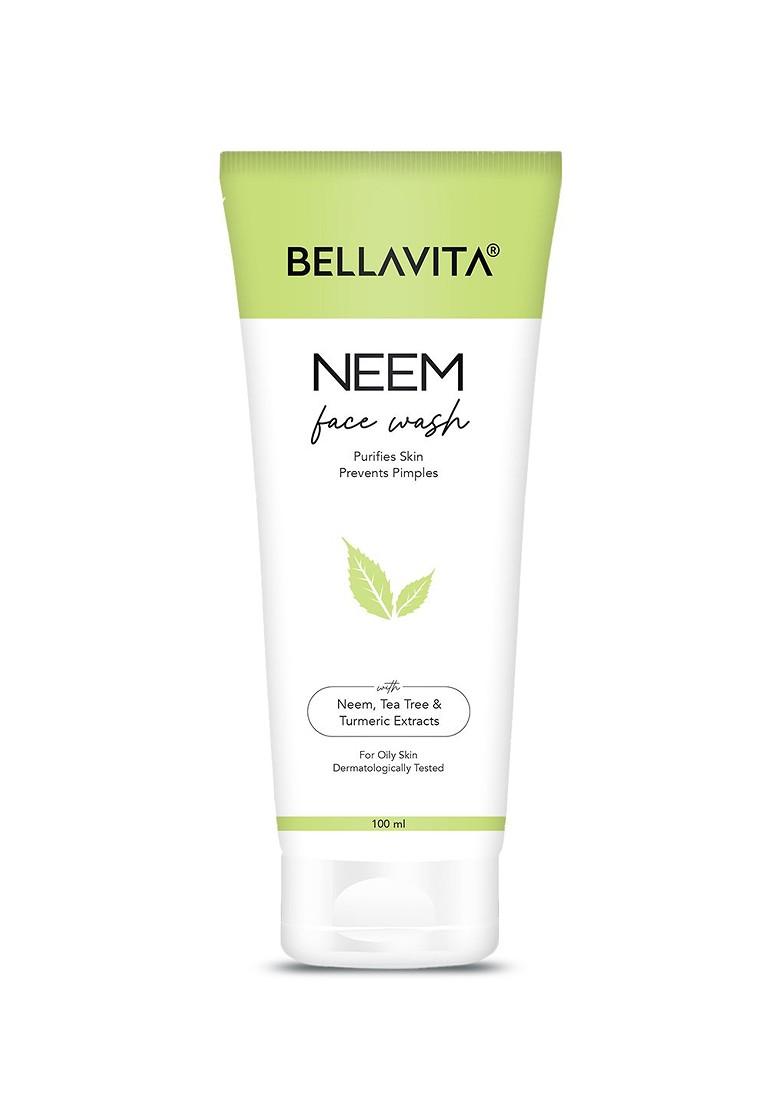 Bella Vita Organic Neem Face Wash For Oily Skin 100Ml