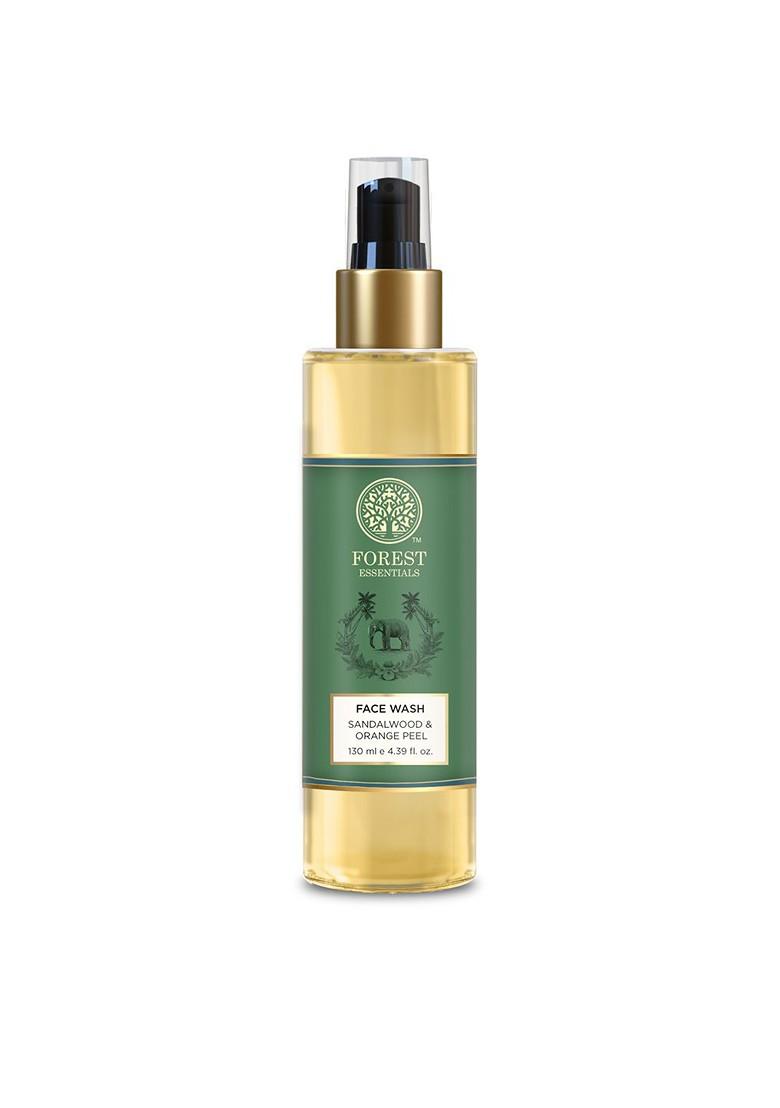 Forest Essentials Ayurvedic Facial Cleanser With Sandalwood Orange Peel 130Ml