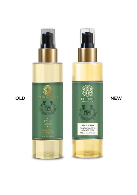 Forest Essentials Ayurvedic Facial Cleanser With Sandalwood Orange Peel 130Ml