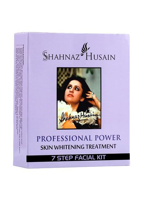 Shahnaz Husain Professional Power Skin Whitening Treatment 7 Steps Facial Kit