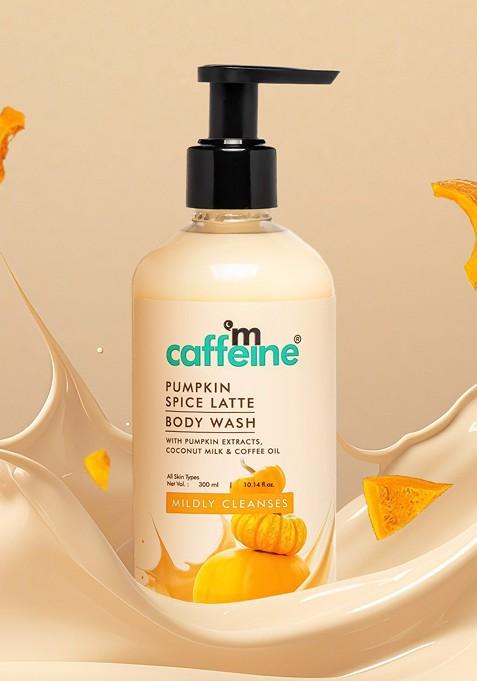 Mcaffeine Pumpkin Spice Latte Body Wash With Coffee Oil Coconut Milk 300 Ml