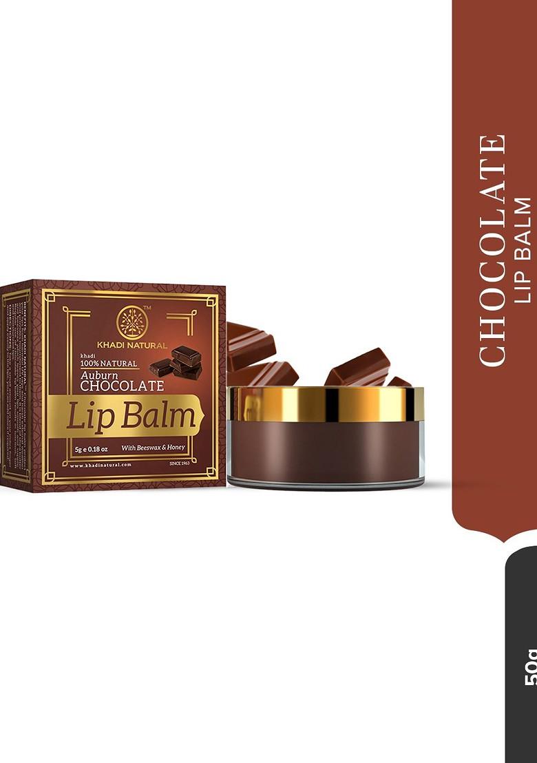 Khadi Natural Chocolate Lip Balm Soft Smooth Lips 5 G