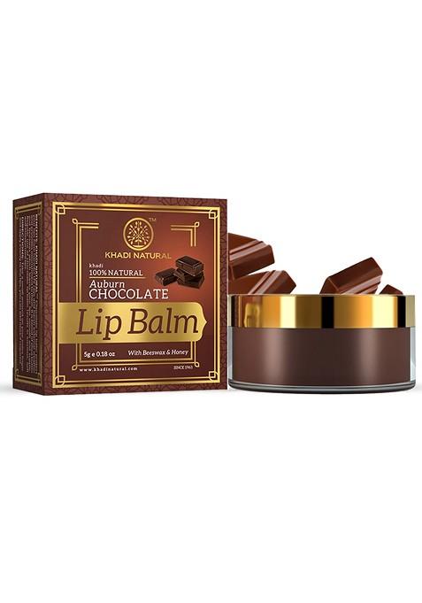 Khadi Natural Chocolate Lip Balm Soft Smooth Lips 5 G