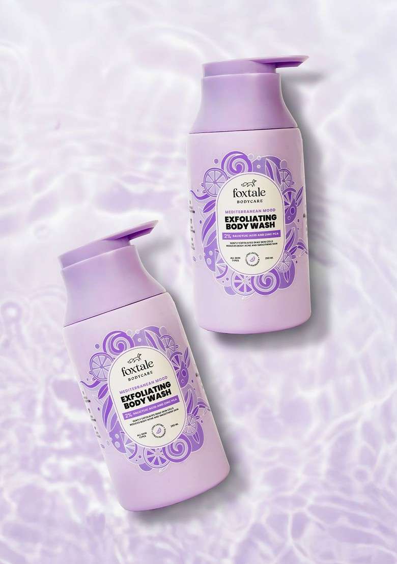 Foxtale Set Of 2 Salicylic Acid Exfoliating Body Wash 250Ml Each - Indya