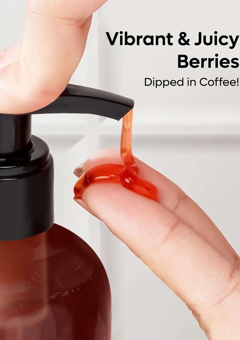 Mcaffeine Set Of 2 Coffee Body Wash With Berries Cocoa 200Ml Each - Indya