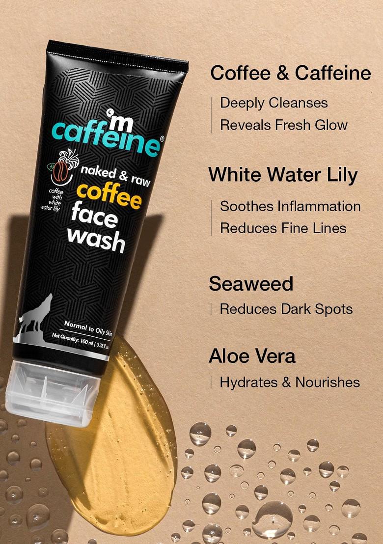 Mcaffeine Coffee Face Wash For Fresh Glowing Skin Hydrate Cleanser Oil Removal 100Ml