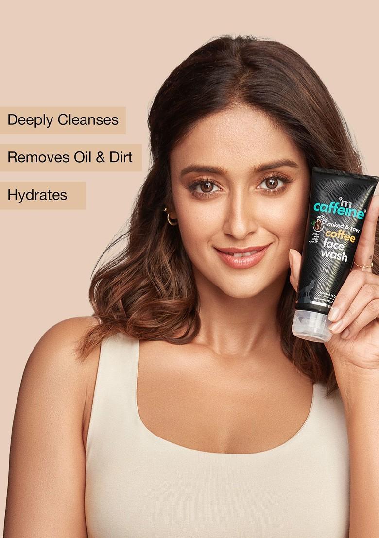Mcaffeine Coffee Face Wash For Fresh Glowing Skin Hydrate Cleanser Oil Removal 100Ml