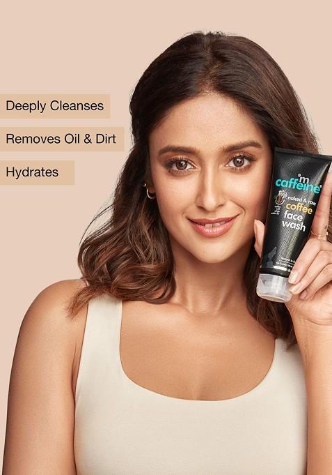 Mcaffeine Coffee Face Wash For Fresh Glowing Skin Hydrate Cleanser Oil Removal 100Ml
