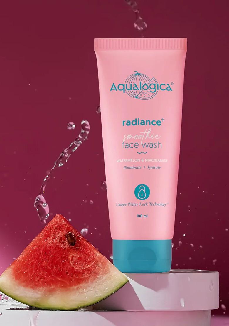 Aqualogica Pink Radiance Smoothie Face Wash With Watermelon Niacinamide 100 Ml