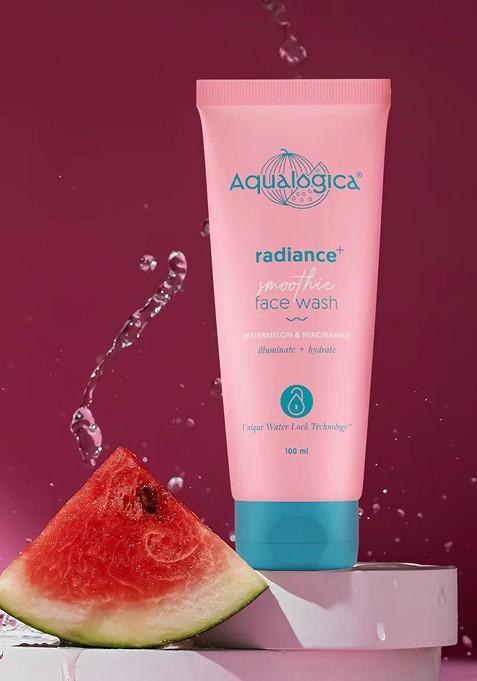 Aqualogica Pink Radiance Smoothie Face Wash With Watermelon Niacinamide 100 Ml