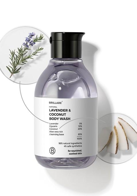 Brillare Lavender Coconut Body Wash 200 Ml