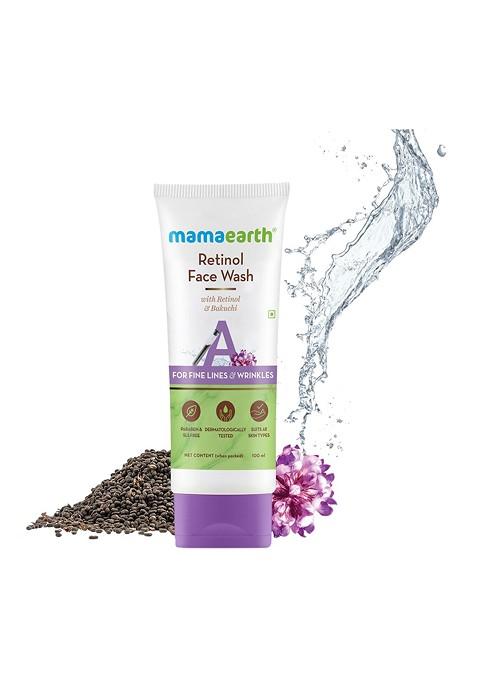Mamaearth Bakuchi Retinol Face Wash 100 Ml