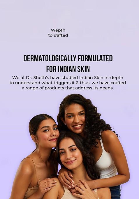 Dr Sheths Ceramide Vitamin C Face Wash For Hydrated Glowing Skin 100G