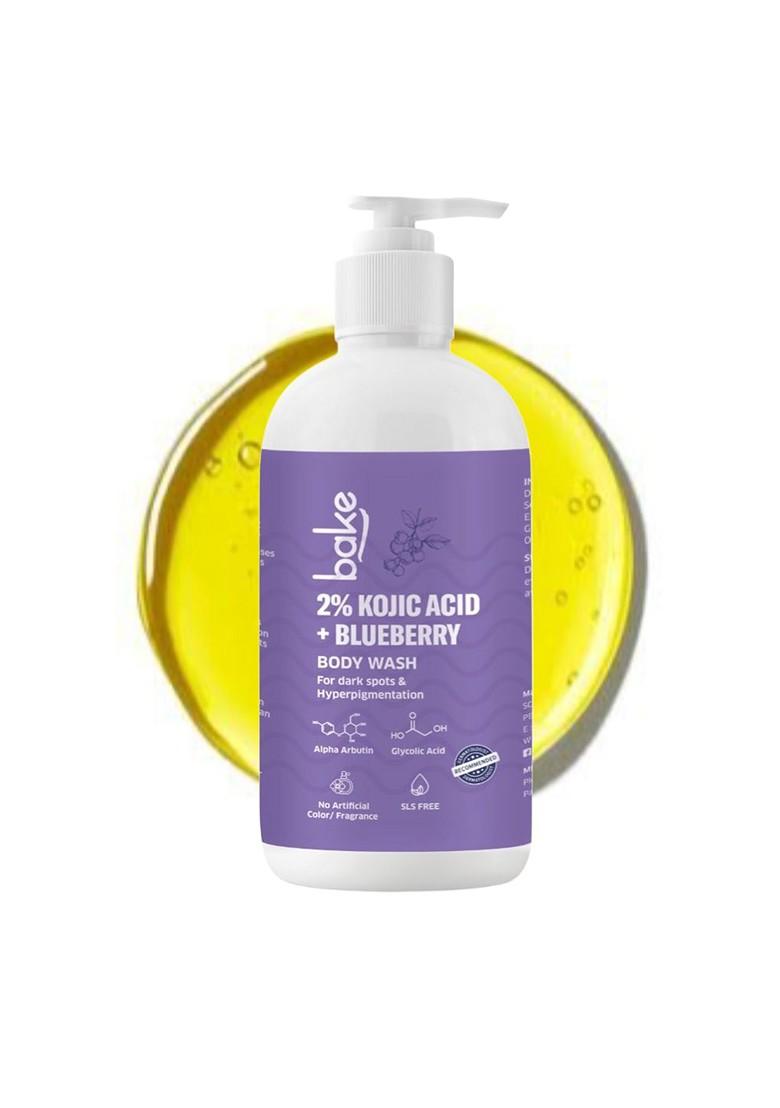 Bake 2 Kojic Acid Body Wash For Dark Spots Pigmentation Tan Removal 250Ml