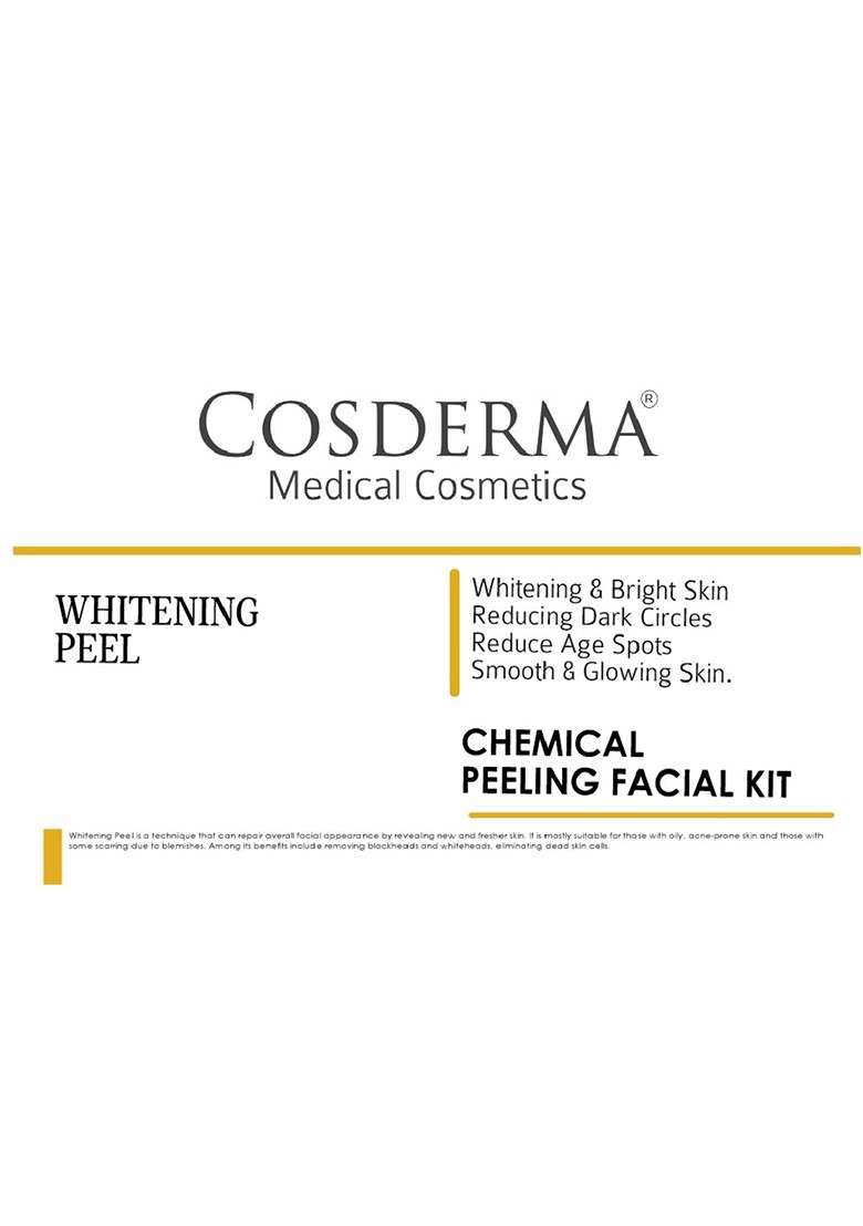 Cosderma Whitening Chemical Peeling Facial Kit - Indya