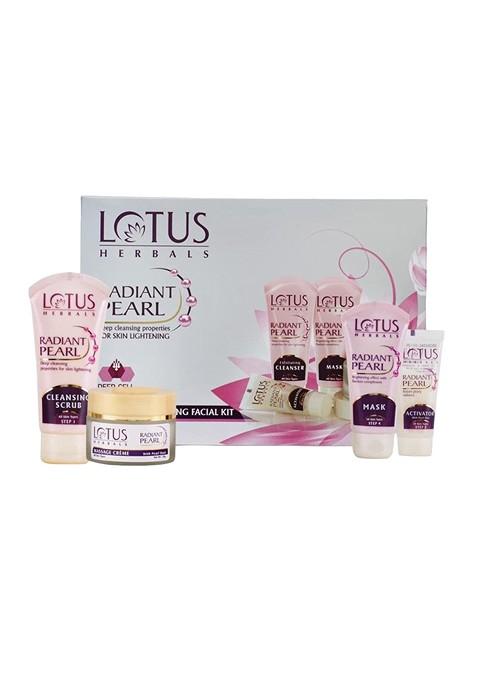Lotus Herbals Radiant Pearl Cellular 5 In 1 Facial Kit 170G