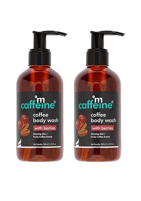Mcaffeine Pack Of 2 Coffee Body Wash With Berries