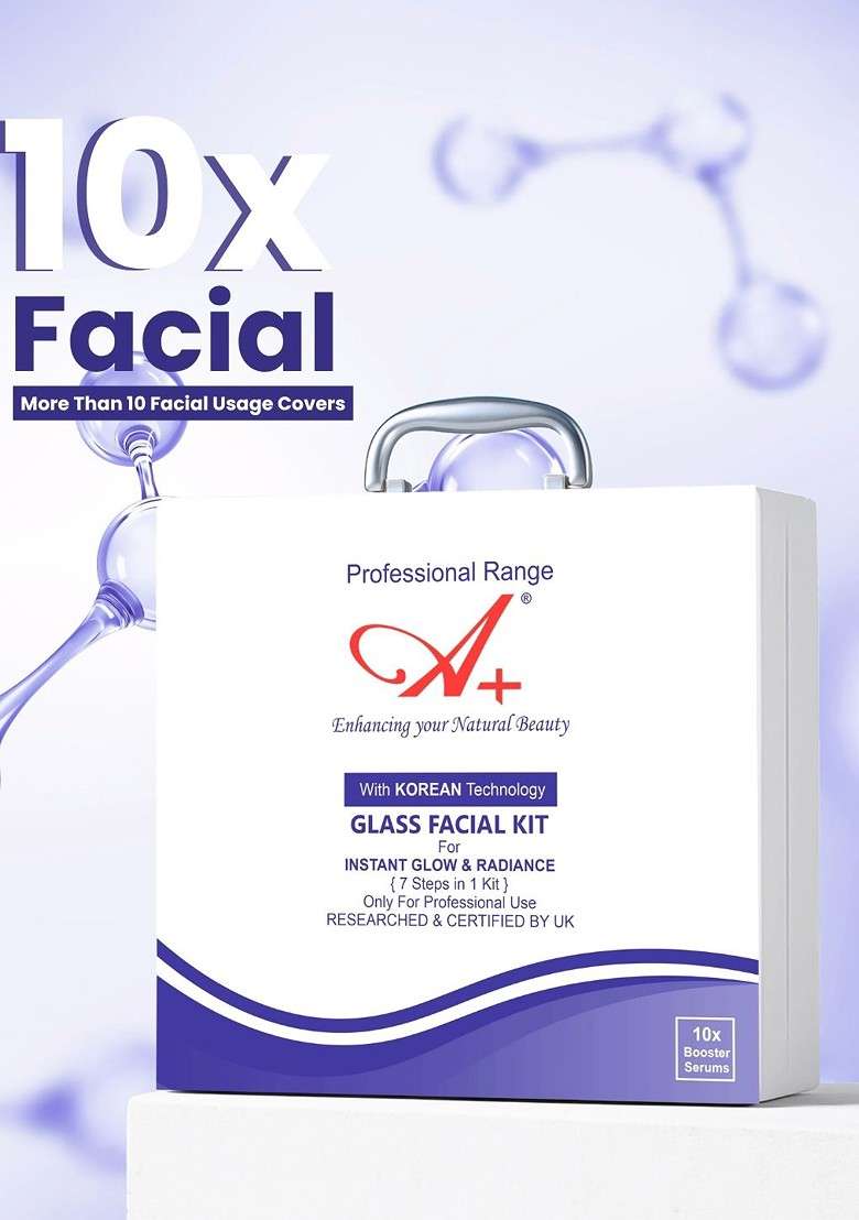 A Professional Range Korean Glass Facial Kit 320G - Indya