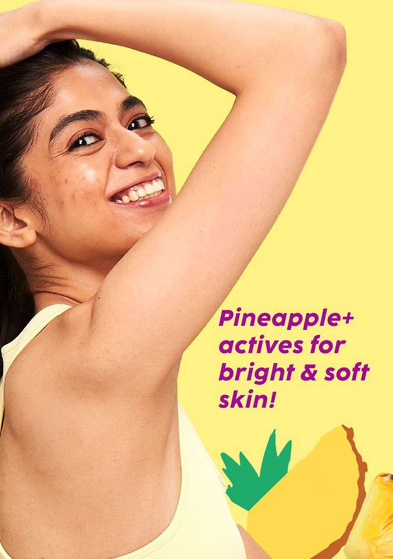 Plix The Plant Fix Set Of 2 Pineapple De Pigmentation Juicy Face Wash 100Ml Each - Indya