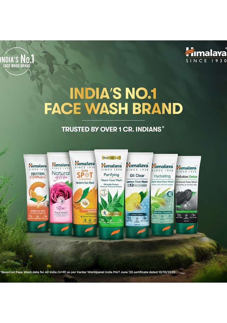 Himalaya Set Of 2 Purifying Neem Face Wash 150Ml Each - Indya